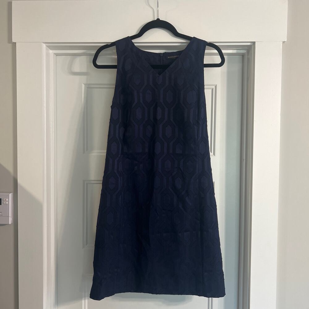 NWT Banana Republic Navy Dress SZ 2